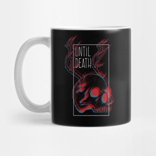 Until Death Skull Mug